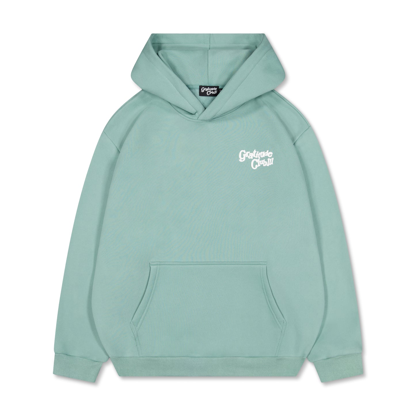 Sage Green Puff Fleece Hoodie