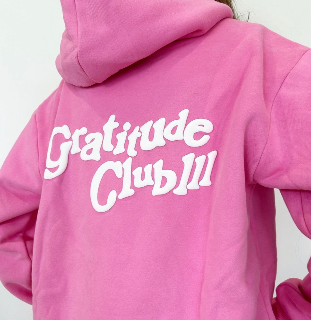 Pink Puff Fleece Hoodie