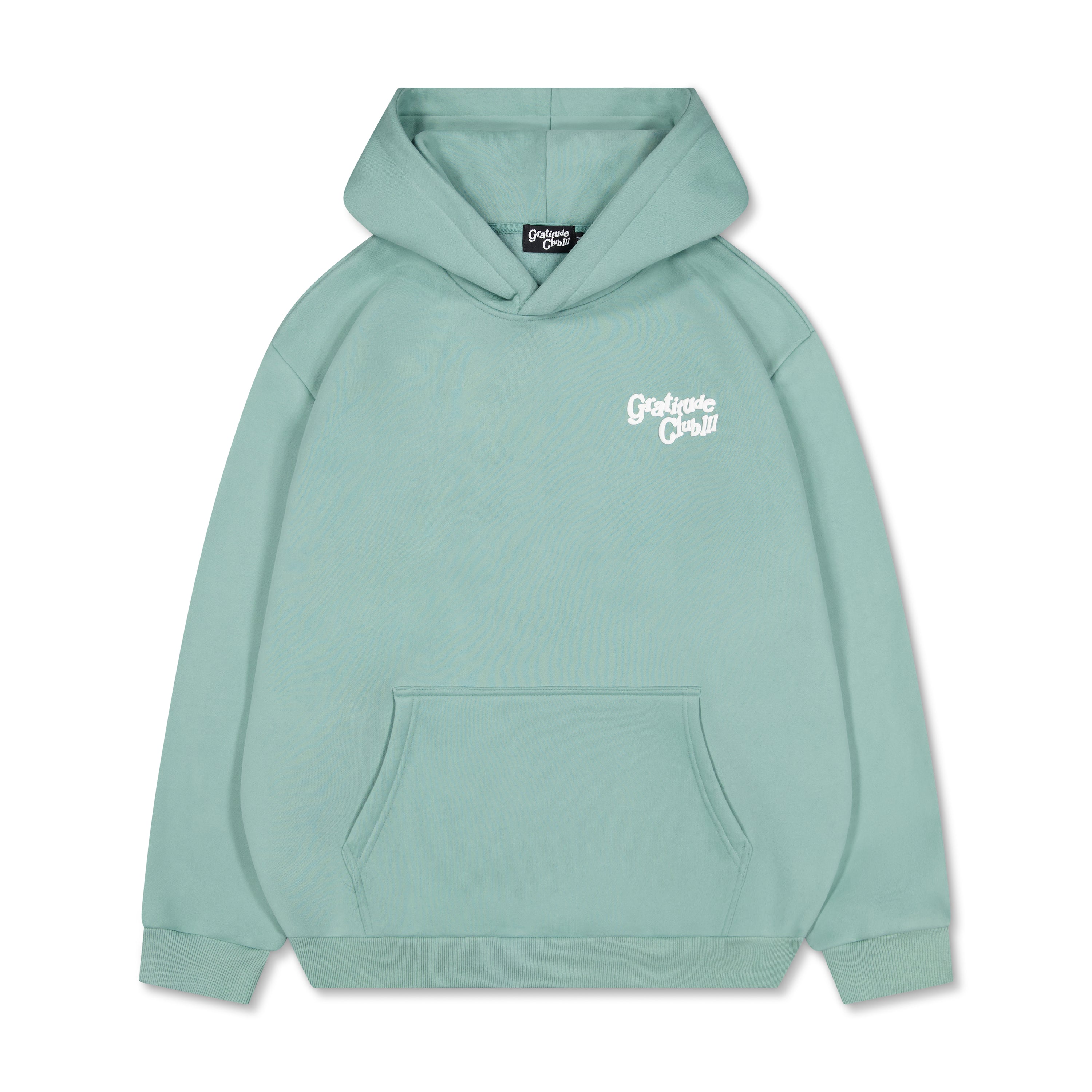 Sage Green Puff Fleece Hoodie